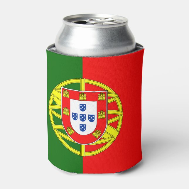 Portugal Flag Can Cooler (Can Front)
