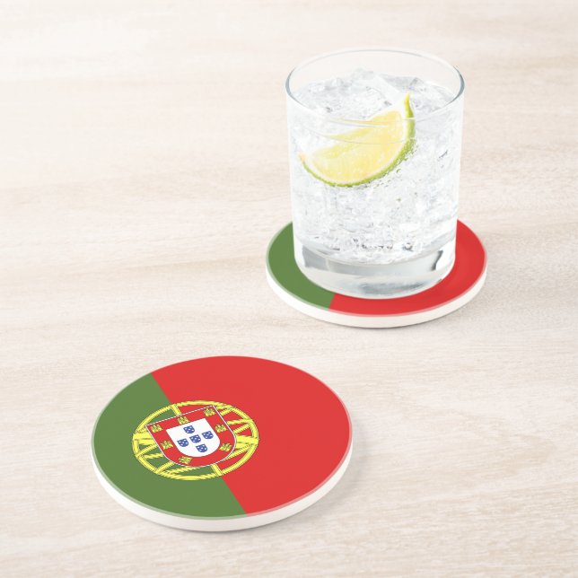 Portugal flag coaster (Side)