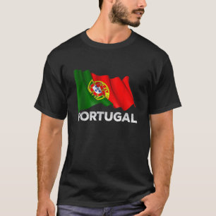 Portugal Flag Cool Portuguese Graphic T-Shirt