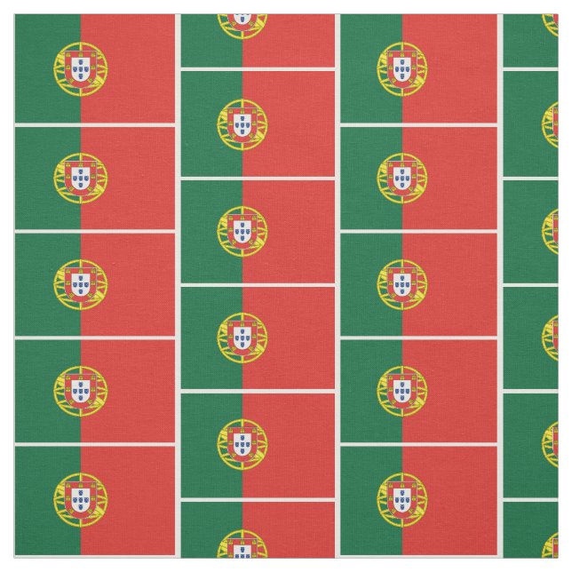 PORTUGAL Flag Fabric (Swatch)