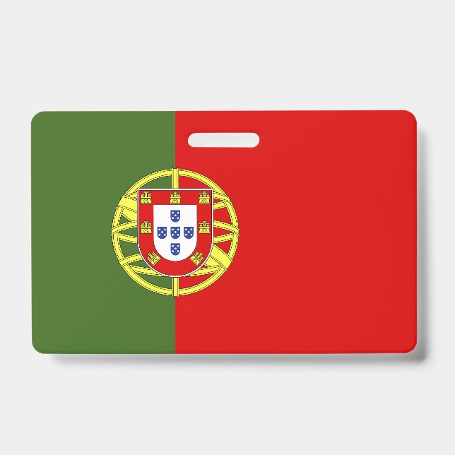 Portugal flag ID badge (Front)