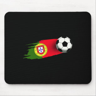 Portugal Flag Jersey Portuguese Soccer Team Portug Mouse Mat