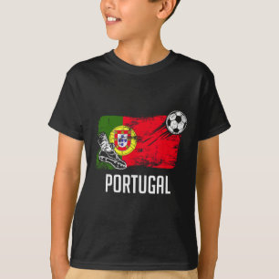 Portugal Flag Jersey Portuguese Soccer Team Portug T-Shirt