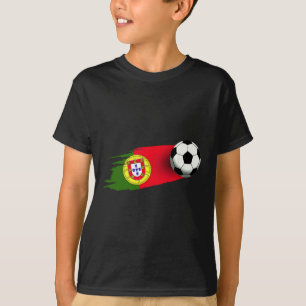 Portugal Flag Jersey Portuguese Soccer Team Portug T-Shirt