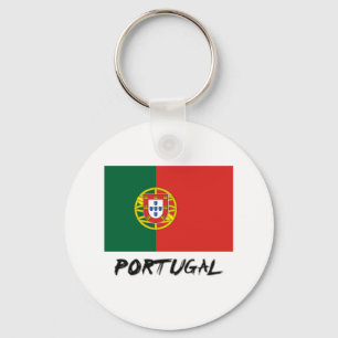 Portugal Flag Key Ring