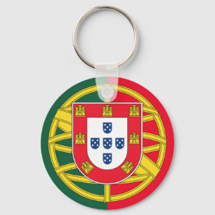 Portugal flag key ring