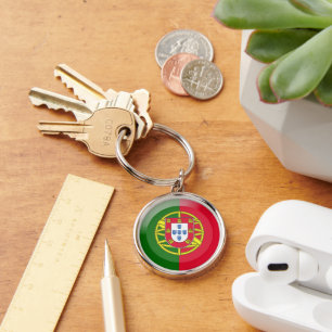 Portugal flag key ring