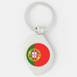 Portugal Flag Key Ring