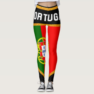 Portugal Flag Leggings
