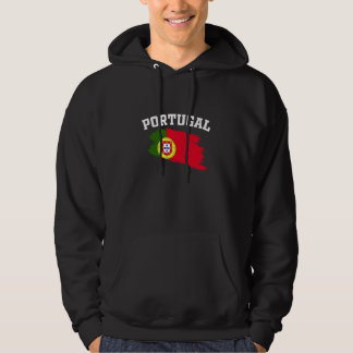 Portugal Flag Lisbon Vacation Portuguese Souvenirs Hoodie