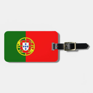 Portugal Flag Luggage Tag