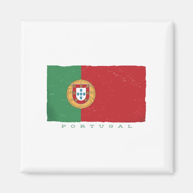 Portugal Flag Magnet (Front)