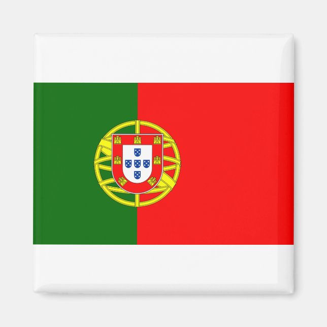 Portugal Flag Magnet (Front)
