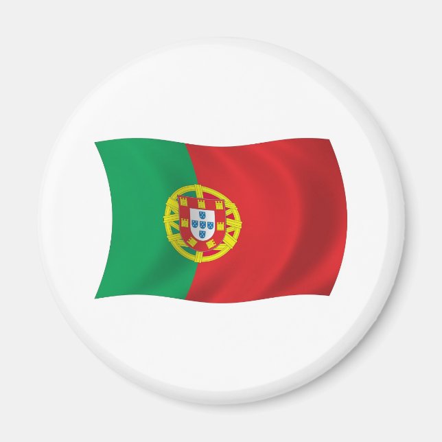 Portugal Flag Magnet (Front)