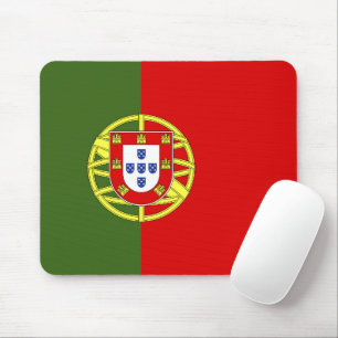 Portugal flag mouse mat