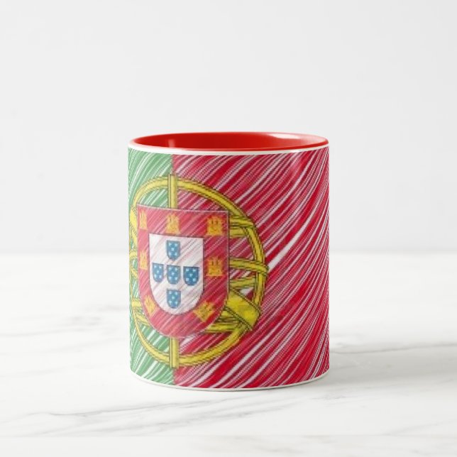 Portugal flag Mug (Center)
