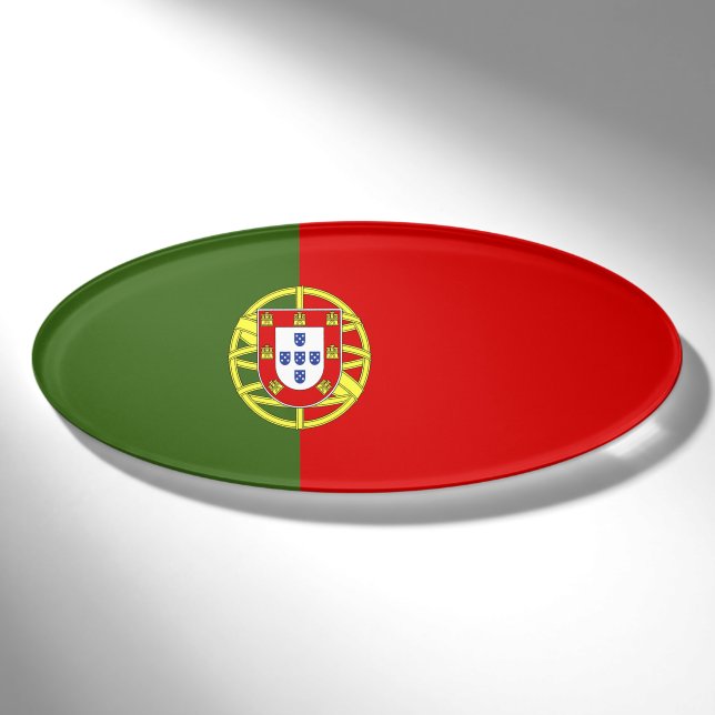 Portugal flag name tag (Front)