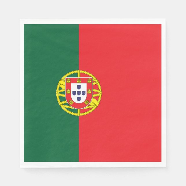 Portugal Flag Napkin (Front)