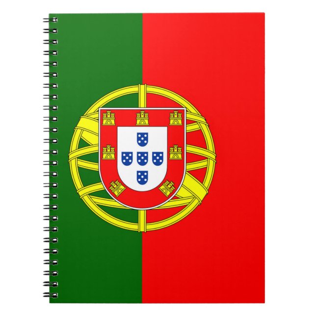 Portugal Flag Notebook (Front)