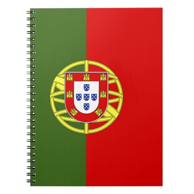 Portugal flag notebook (Front)
