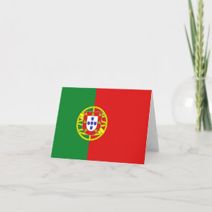 Portugal Flag Notecard