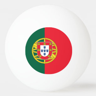 Portugal flag ping pong ball
