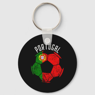 Portugal Flag Portuguese Pride Portuguese Soccer P Key Ring