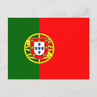 Portugal Flag Postcard