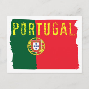 Portugal Flag Postcard