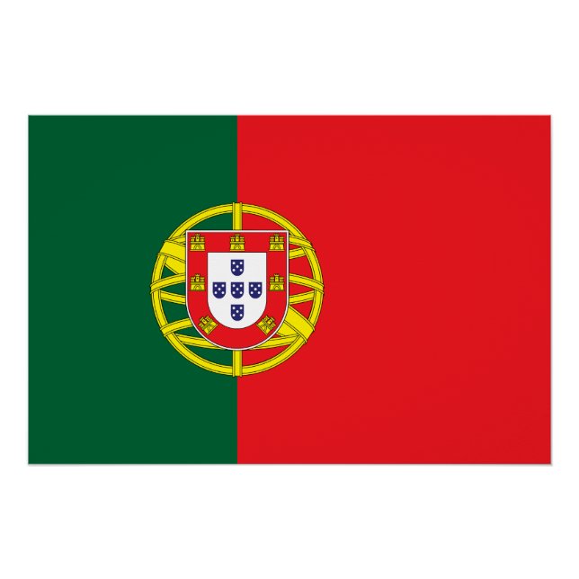 Portugal Flag Poster (Front)