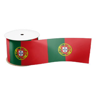 Portugal Flag Satin Ribbon