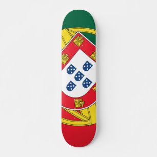 Portugal flag skateboard
