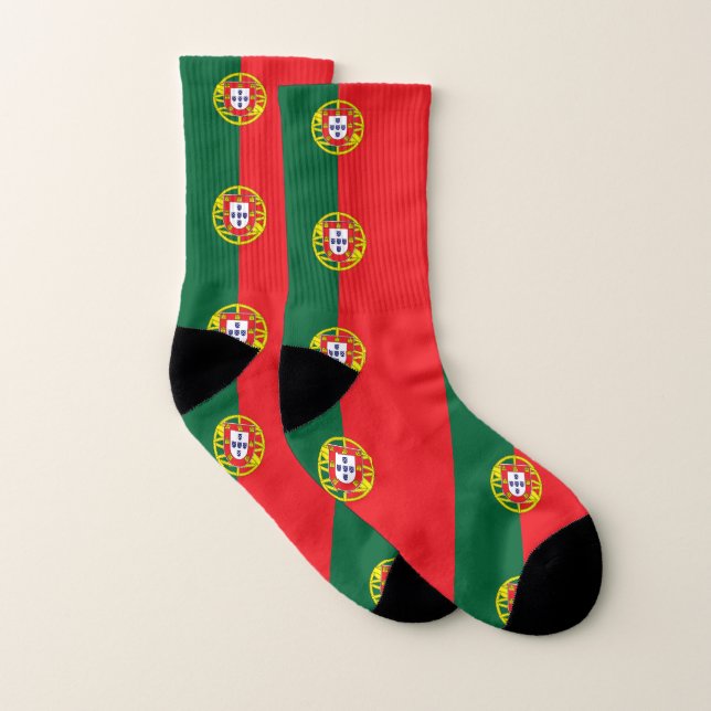 Portugal Flag Socks (Pair)