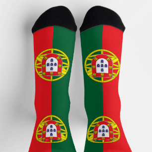 Portugal Flag Socks