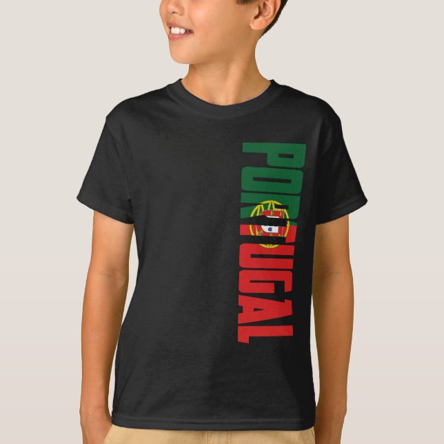 Portugal Flag T-Shirt (Front)