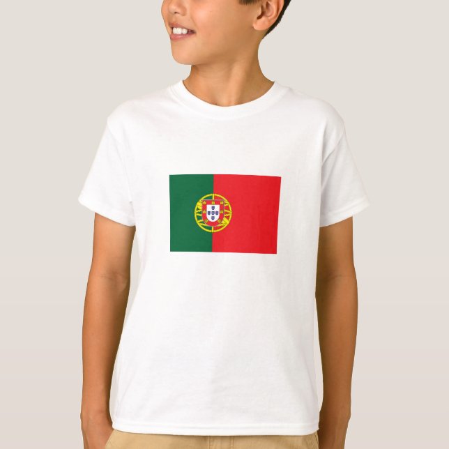Portugal Flag T-Shirt (Front)