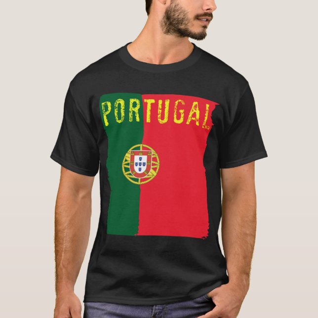 Portugal Flag T-Shirt (Front)