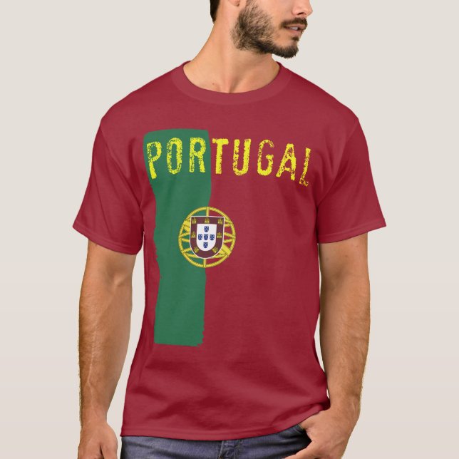 Portugal Flag T-Shirt (Front)