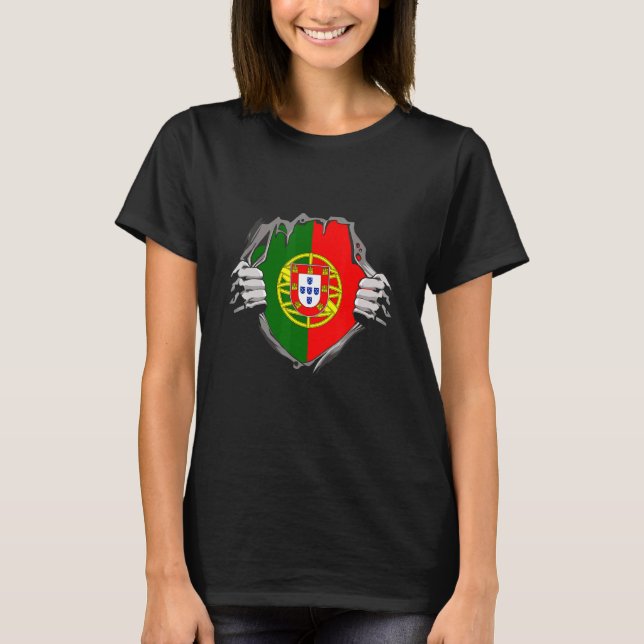 Portugal Flag T-Shirt (Front)
