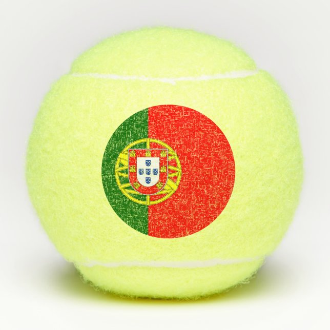 Portugal Flag Tennis Balls (Front)