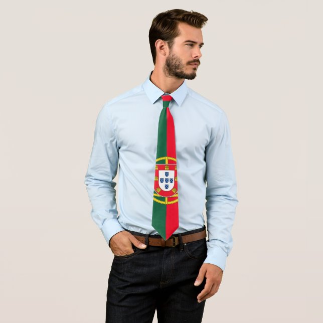 Portugal flag tie (In Situ)