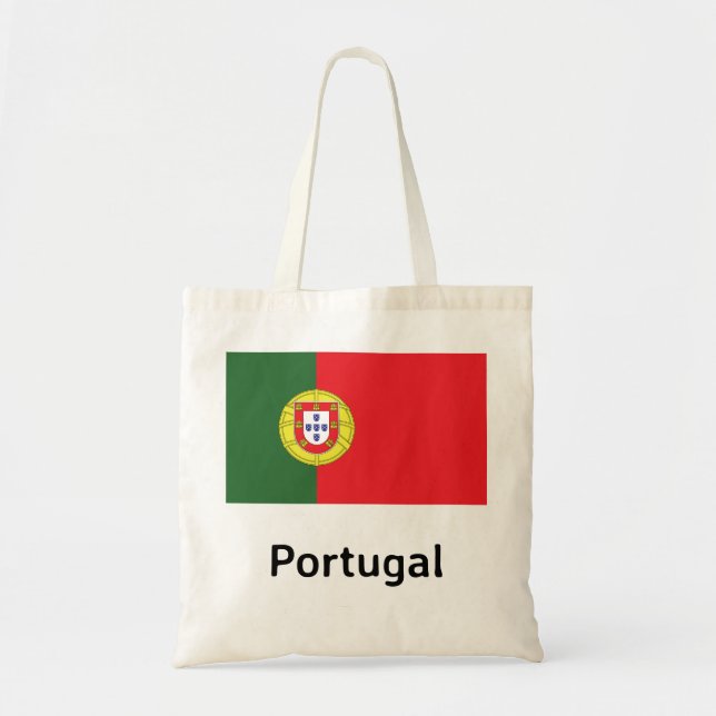 Portugal Flag Tote Bag (Front)