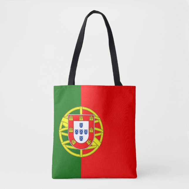 Portugal Flag Tote Bag (Front)