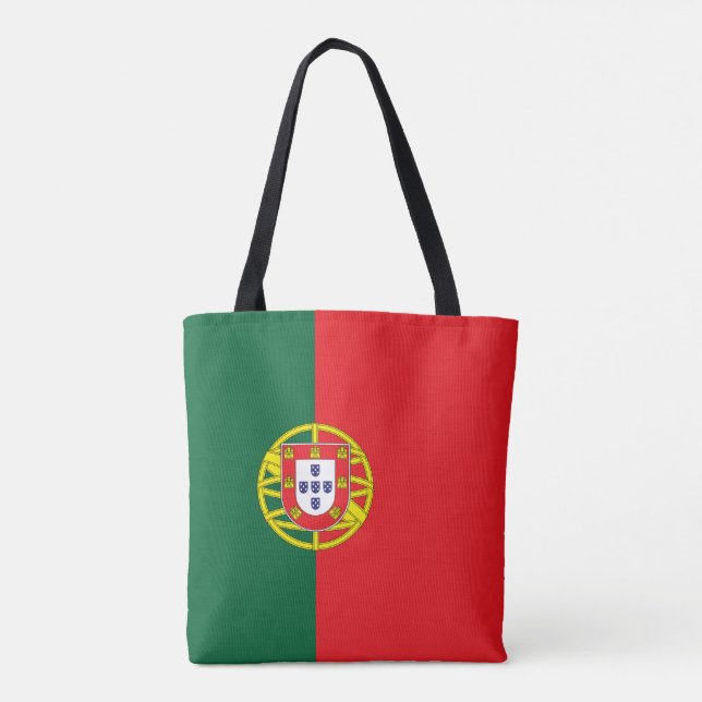 Portugal Flag Tote Bag (Back)