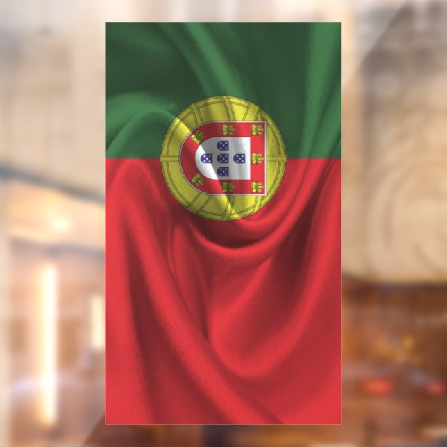 Portugal Flag Window Cling (Sheet 2)