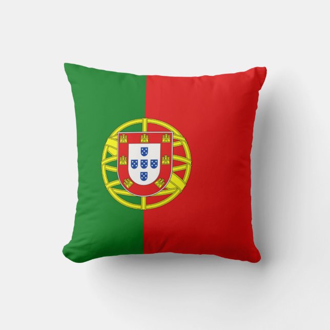 Portugal Flag x Flag Pillow (Front)