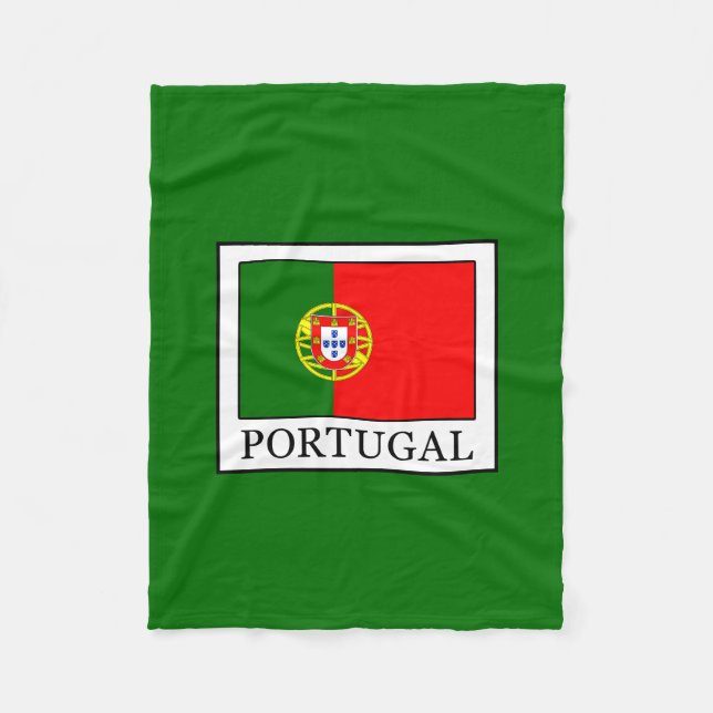 Portugal Fleece Blanket (Front)