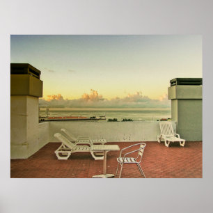 (PORTUGAL) Funchal Sunrise Poster