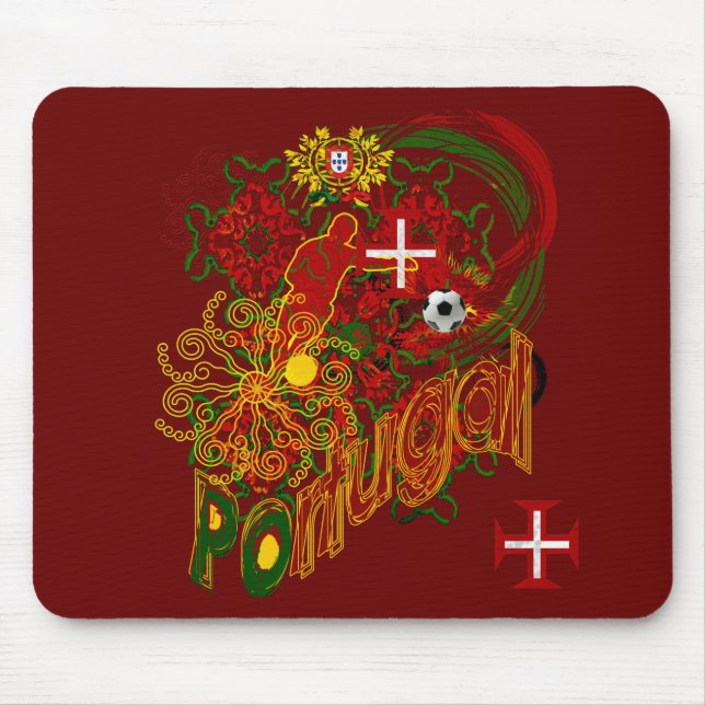 Portugal futebol Tugas Mousepad (Front)