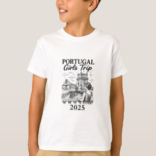 Portugal Girls Trip 2025 City Travel Vacation T-Shirt